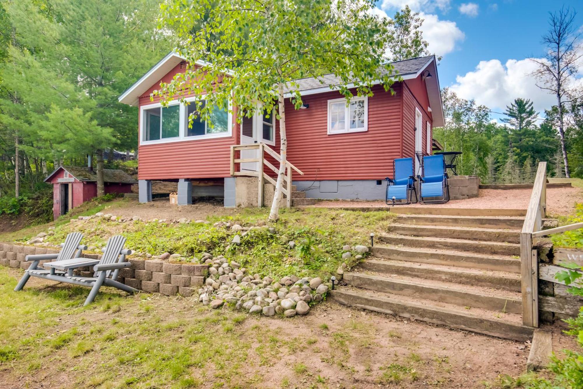 Oneida County Cabin With Private Dock And Rowboat! Villa Harshaw Exterior photo